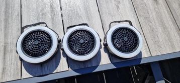 3x grundig ventilator met licht beschikbaar voor biedingen