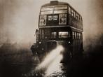 Vintage Zilvergelatine Foto London Dubbeldekker Bus ' 30, Verzenden