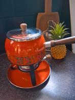 Fonduepan vintage nooit gebruikt, Ophalen, Nieuw, Brander, Fonduepan