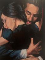 Olieverfschilderij - Intiem Moment - 40x60cm, Ophalen of Verzenden