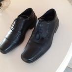 Prachtige zwarte  Ecco veterschoenen , maat 42, Kleding | Heren, Schoenen, Ecco, Zwart, Ophalen of Verzenden, Zo goed als nieuw