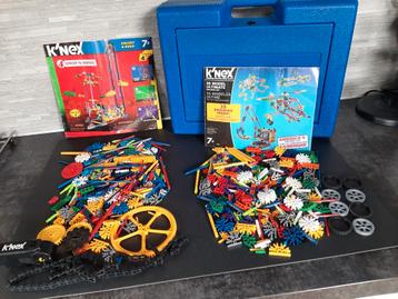 K'nex bouwstenen groot/klein grote berg bijna 900 onderdelen beschikbaar voor biedingen