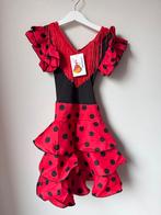 Carnaval spaanse jurk flamenco dans, Kinderen en Baby's, Ophalen of Verzenden, Nieuw, 110 t/m 116, Meisje