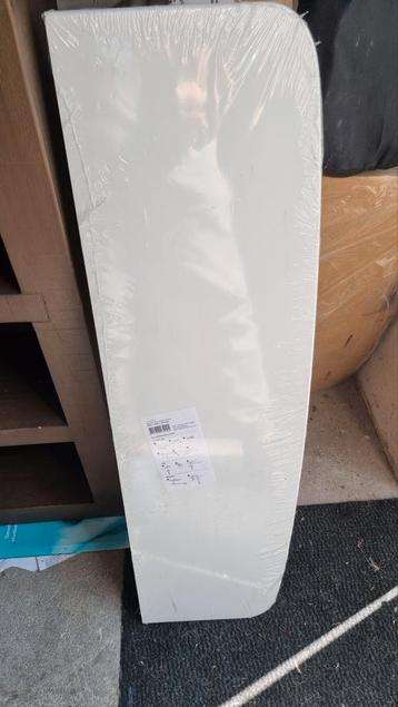 Wandplank boekenplank massief hout wit nieuw in verpakking  beschikbaar voor biedingen