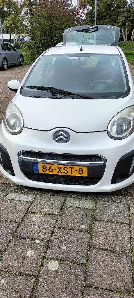 Citroën C1 1.0i 68PK 5D 2012 Wit, Auto's, Citroën, Particulier, C1, Airbags, Airconditioning, Alarm, Centrale vergrendeling, Elektrische buitenspiegels