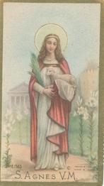 12 wat oudere prentjes Vruwelijke Heiligen - Italië, Ophalen of Verzenden, Zo goed als nieuw, Kaart of Prent, Christendom | Katholiek