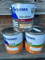 Sigma 7016 grondverf en lak, 5 tot 10 liter, Wit, Nieuw, Ophalen of Verzenden