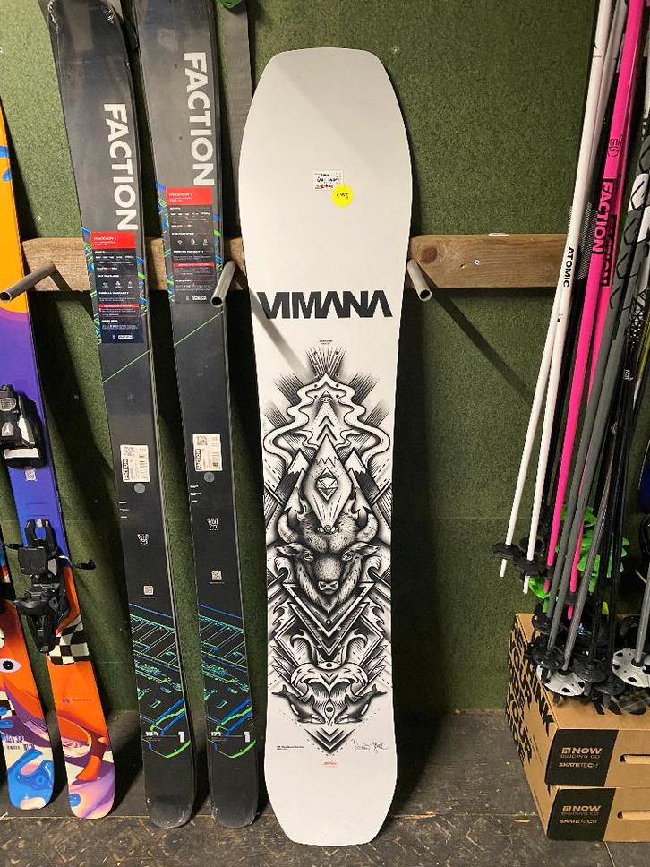 Vimana Werni Stock snowboard 157 cm nieuw, Sport en Fitness, Snowboarden, Nieuw, Board, Ophalen of Verzenden