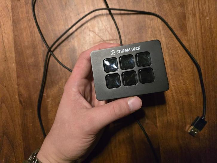 Elgato Stream Deck Mini, Computers en Software, Toetsenborden, Zo goed als nieuw, Overige indelingen, Ophalen of Verzenden