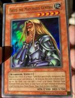 Yu-Gi-Oh! Freed the Matchless General LOD-016 1st Ed Old US, Verzenden, Zo goed als nieuw, Losse kaart, Foil