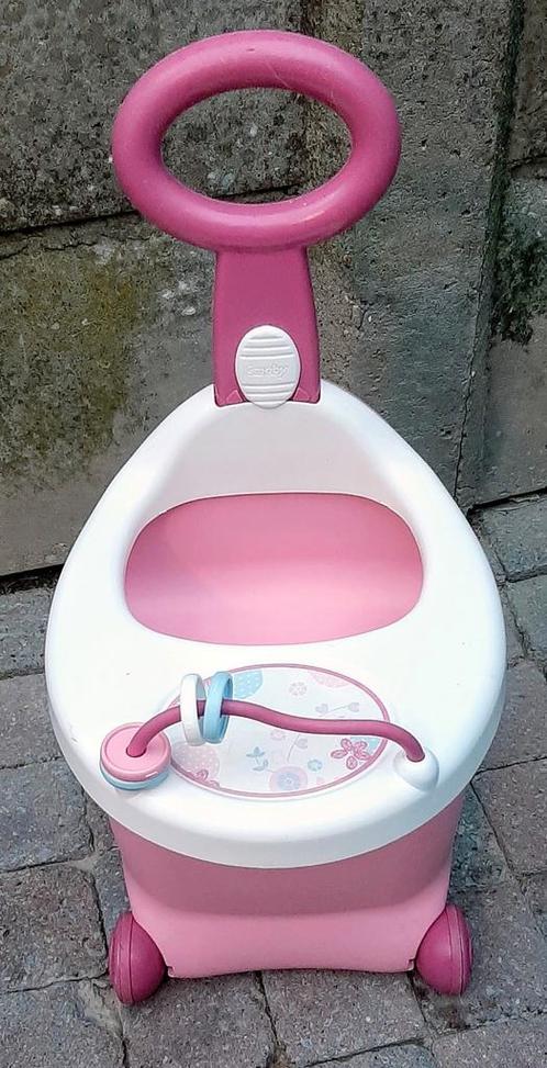 Poppen trekkarretje, eet-stoeltje, reiskoffer in één, Kinderen en Baby's, Speelgoed | Buiten | Los speelgoed, Zo goed als nieuw
