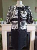 Sandro Ferrone M 40 38 jurk zwart wit nieuw gratis verz NL, Kleding | Dames, Maat 38/40 (M), Verzenden, Zwart, Sandro Ferrone