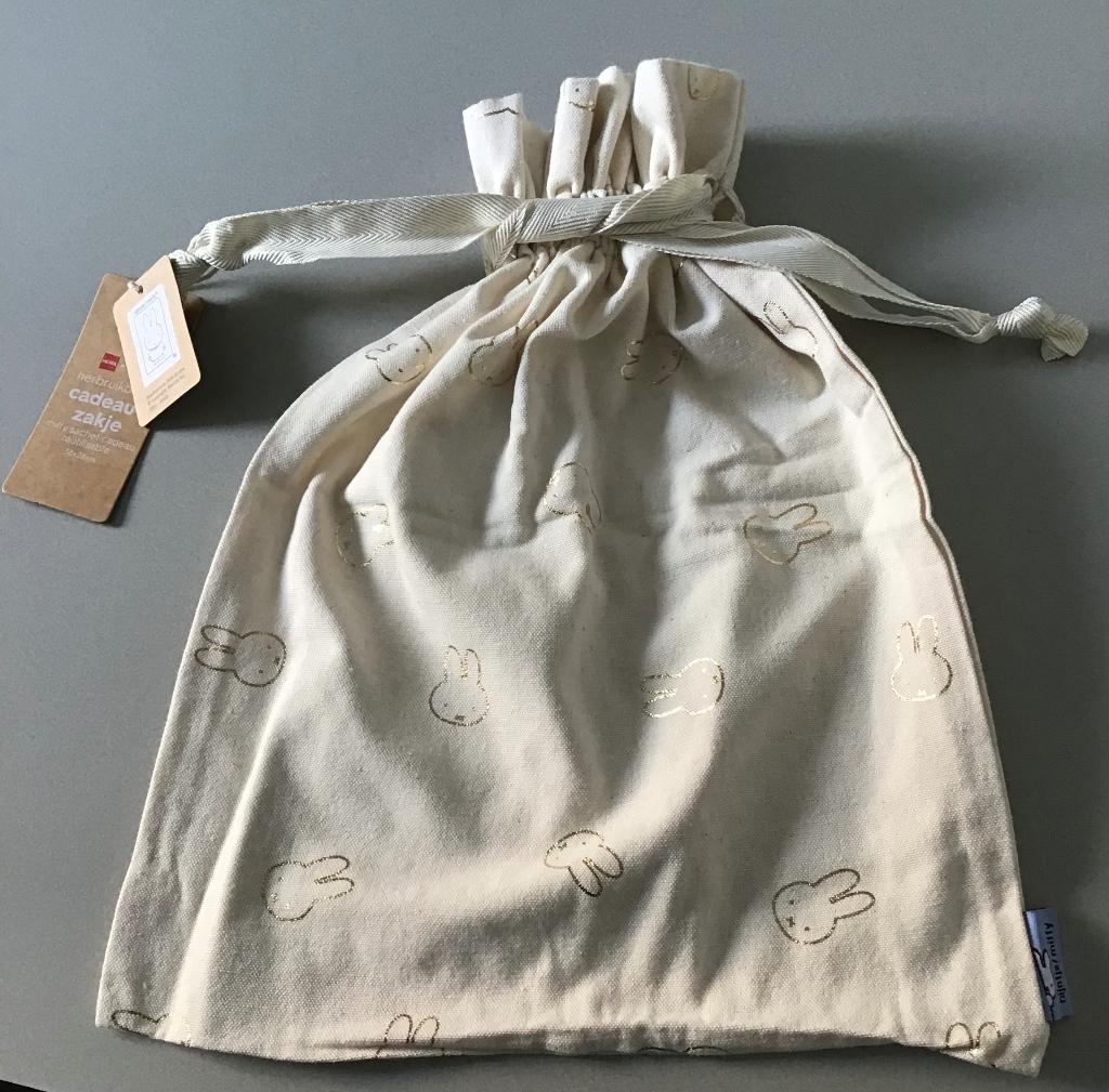 Nijntje Miffy cadeauzakje katoen duurzaam Nieuw, Verzenden, Nieuw
