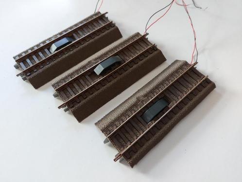 H0 Roco spoor Geoline met bedding G1/2 gekleurd en gesneden, Hobby en Vrije tijd, Modeltreinen | H0, Gebruikt, Rails, Gelijkstroom