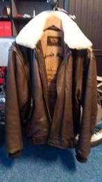 Leren Jack Pall Mall, Maat 52/54 (L), Bruin, Ophalen of Verzenden, Zo goed als nieuw