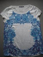 shirt wit/blauw royal chicks mt.m zo goed als nieuw, Blauw, Maat 38/40 (M), Ophalen of Verzenden, Chicks