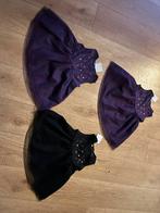 Kerstjurk tulle nieuw zwart paars met label, Ophalen of Verzenden, Nieuw, Meisje, Jurkje of Rokje