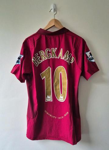 Nieuw Nike Arsenal shirt 2005/2006 Bergkamp 10 maat medium beschikbaar voor biedingen