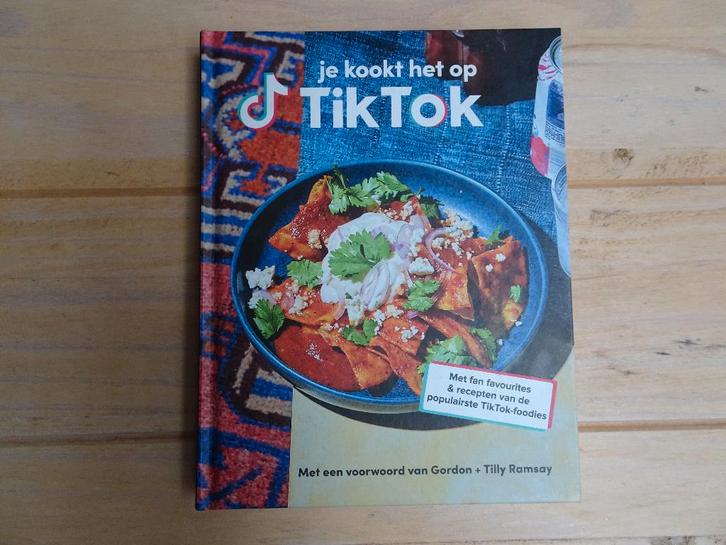 Je kookt het op TikTok, Boeken, Kookboeken, Zo goed als nieuw, Azië en Oosters, Ophalen of Verzenden