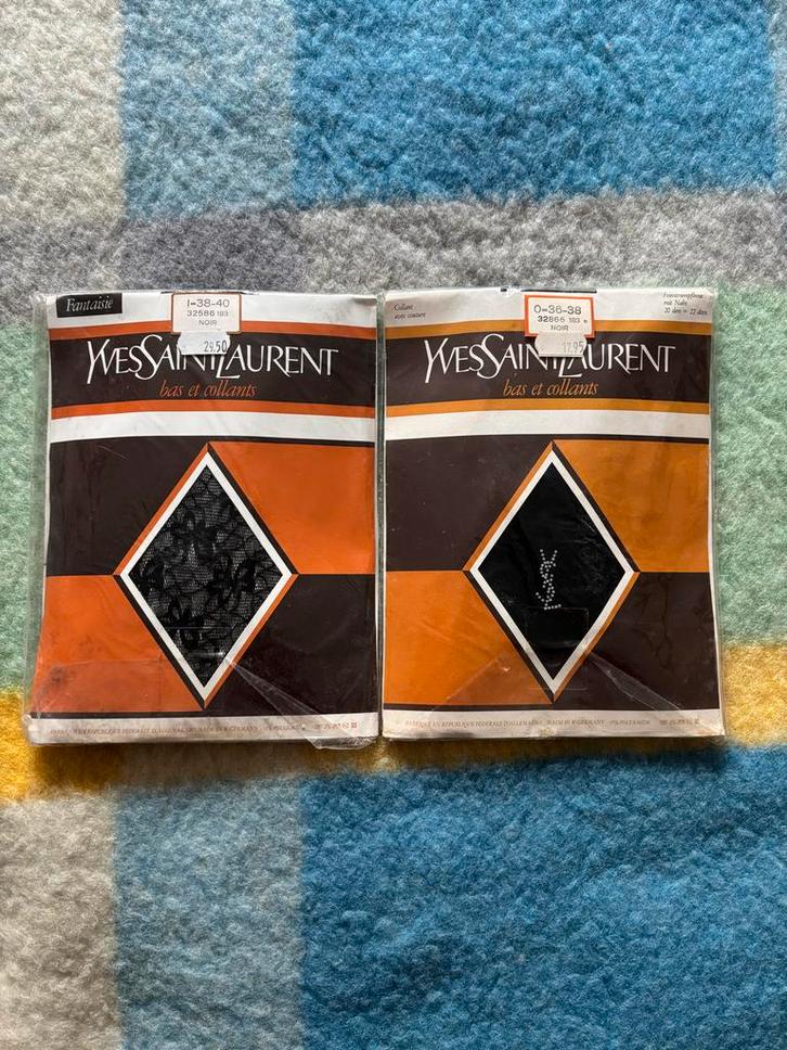 Vintage YSL Panty's - 2 Paar Nieuw in Verpakking, Kleding | Dames, Leggings, Maillots en Panty's, Nieuw, Panty, Ophalen of Verzenden