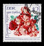 postzegel 1451 DDR roos Bergers Roos, Ophalen of Verzenden, DDR, Gestempeld