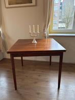 Vintage mid century teak eettafel (uitschuifbaar), Huis en Inrichting, Ophalen, 100 tot 150 cm, Mid century - jaren 60, 50 tot 100 cm