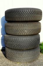 Winterbanden sets op stalen VW velgen, Ophalen, Gebruikt, 15 inch, Banden en Velgen
