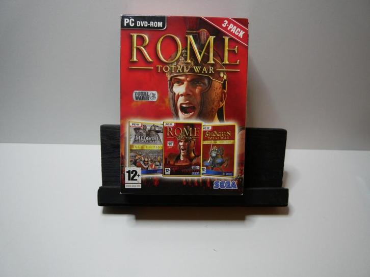 Rome Total War 3 Pack - PC Game, Spelcomputers en Games, Games | Pc, Gebruikt, Strategie en Constructie, 1 speler, Vanaf 12 jaar