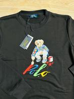 Zwarte Polo Ralph Lauren Trui met Beer, Zwart, Ophalen of Verzenden, Polo Ralph Lauren, Maat 56/58 (XL)