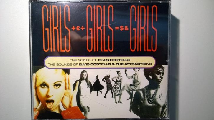 Elvis Costello - Girls +£ Girls =$& Girls, Cd's en Dvd's, Cd's | Rock, Zo goed als nieuw, Poprock, Ophalen of Verzenden