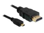 HDMI naar HDMI micro Kabel zwart 1.5 meter € 6,00, Ophalen, Nieuw, Minder dan 2 meter, HDMI-kabel