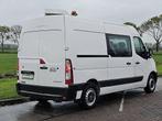 RENAULT MASTER 2.3 l2h2 dubbel cabine !, Auto's, Bestelauto's, Gebruikt, Euro 6, Renault, 7 stoelen