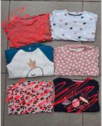 134-140 pyjama's zomer winter lang 3 st Hema Quapi, Nacht- of Onderkleding, Meisje, Ophalen of Verzenden, Zo goed als nieuw