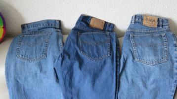 3 Jeans  z.g.a.n. Eraser 32, Digo 32/34, Assign 32/34 beschikbaar voor biedingen