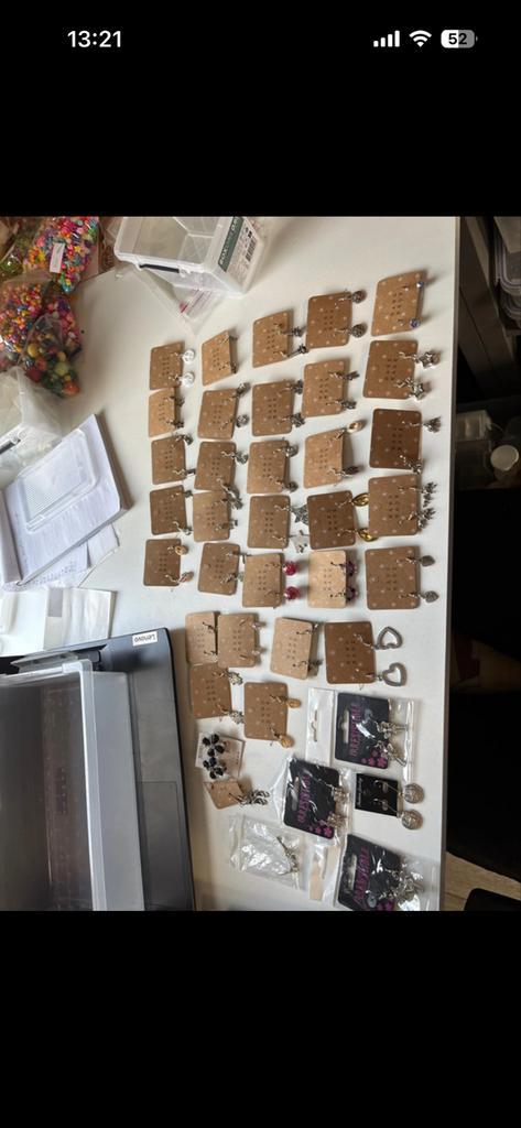 Oorbellen Collectie - 38 Paar!, Sieraden, Tassen en Uiterlijk, Oorbellen, Gebruikt, Hangers, Overige materialen, Zilver, Met strass