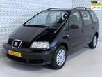 Seat Alhambra 2.0 AUTOMAAT Clima+Cruise 7-Persoons (2003), Auto's, Stof, Zwart, 4 cilinders, 116 pk