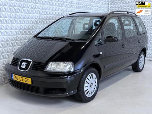 Seat Alhambra 2.0 AUTOMAAT Clima+Cruise 7-Persoons (2003), Auto's, Seat, Bedrijf, Te koop, Alhambra, ABS, Airbags, Airconditioning
