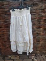 Les Ours Organza Rok Ecru - Maat 38/40/42, Maat 38/40 (M), Beige, Ophalen of Verzenden, Zo goed als nieuw