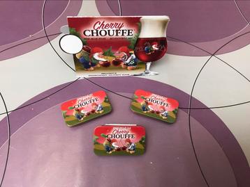 Cherry chouffe lip balsem 3doosjes+tafelbordje beschikbaar voor biedingen