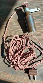 Antieke bakelieten looplamp compleet met snoer enstekker, Antiek en Kunst, Ophalen of Verzenden