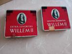 2x Willem II Extra Senoritas Doosjes, Ophalen of Verzenden, Gebruikt, Tabaksdoos of Verpakking