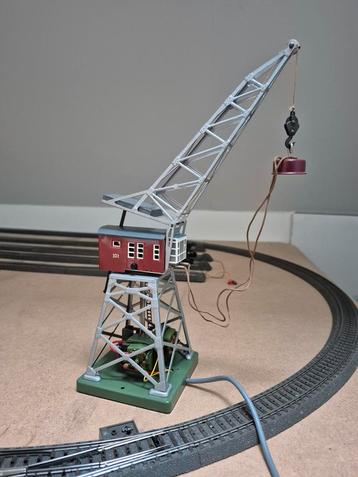 Marklin 7051 hijskraan nieuwstaat met magneet en bedienings beschikbaar voor biedingen