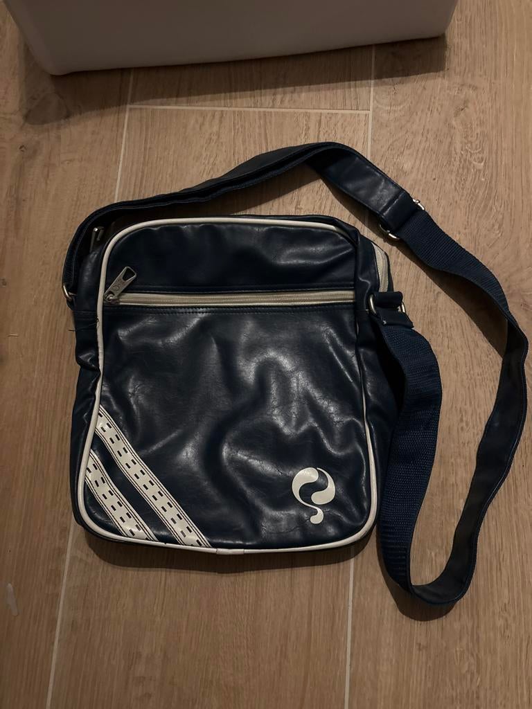 Retro Quick tas - Donkerblauw, Ophalen of Verzenden, Gebruikt, Blauw, Schoudertasje