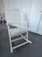 Schommelstoel, Huis en Inrichting, Stoelen, Ophalen, Wit, Zo goed als nieuw, Eén