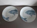 Maison Du Monde 2 visborden  - nieuwstaat, Ophalen of Verzenden, Overige stijlen, Porselein, Schaal of Schalen