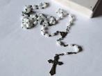 Oude rozenkrans wit paternoster, Antiek en Kunst, Verzenden