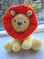 Leeuw of leeuwtje van Hema geel velours met oranje manen, Ophalen of Verzenden, Zo goed als nieuw, Overige typen