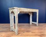 Bijzettafel Gagana Wit 133 X 40 X 80 Ibiza stijl!!, Klassiek, Nieuw, Ophalen of Verzenden, 75 cm of meer