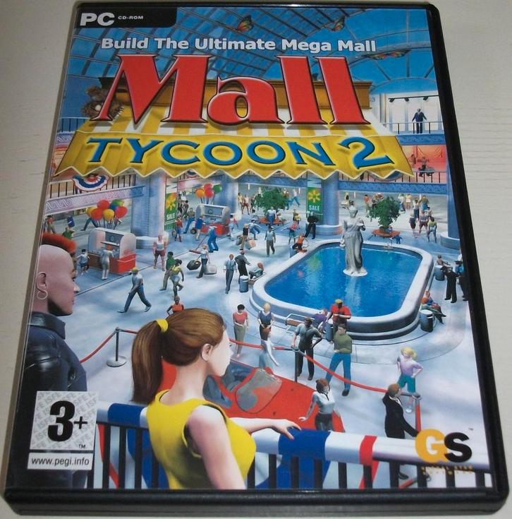 PC Game *** MALL TYCOON 2 ***, Spelcomputers en Games, Games | Pc, Zo goed als nieuw, Simulatie, 1 speler, Vanaf 3 jaar, Ophalen of Verzenden
