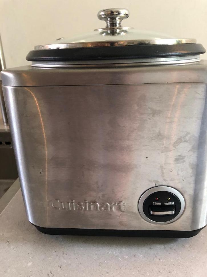 Cuisinart CRC800E rijstkoker & stoomkoker – 650W, Witgoed en Apparatuur, Rijstkokers, Zo goed als nieuw, Ophalen